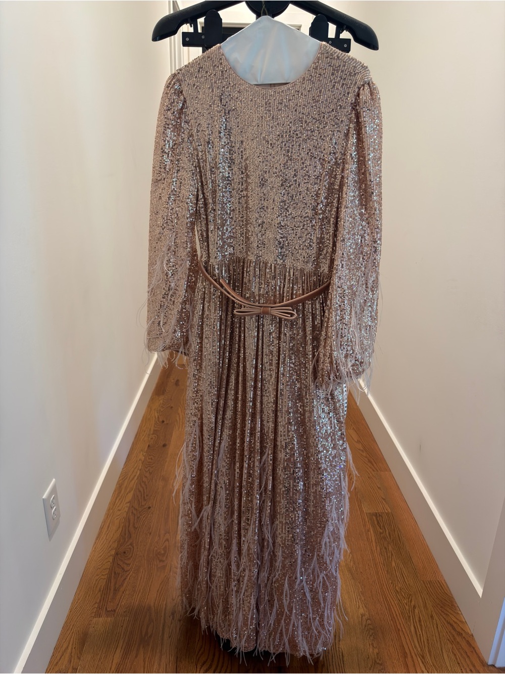 Antonio Melani sequined formal dress